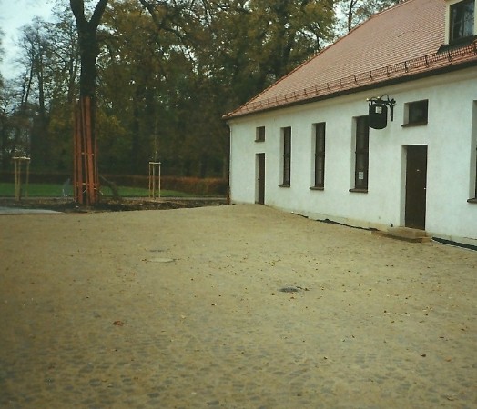 Natursteinpflaster Pflasterarbeiten Orangerie Dessau Bauunternehmen ETBßlau