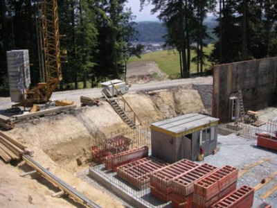 Hochbau Betonbau mauern mauerwerk Bauunternehmen ETB Dessau