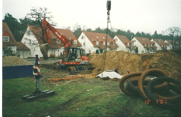 Klärbau anlage Kleinkläranlage Abscheider