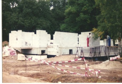 Neubau Einfamilienhaus mauerwerk mauern bauunternehmen Dessau Roßlau